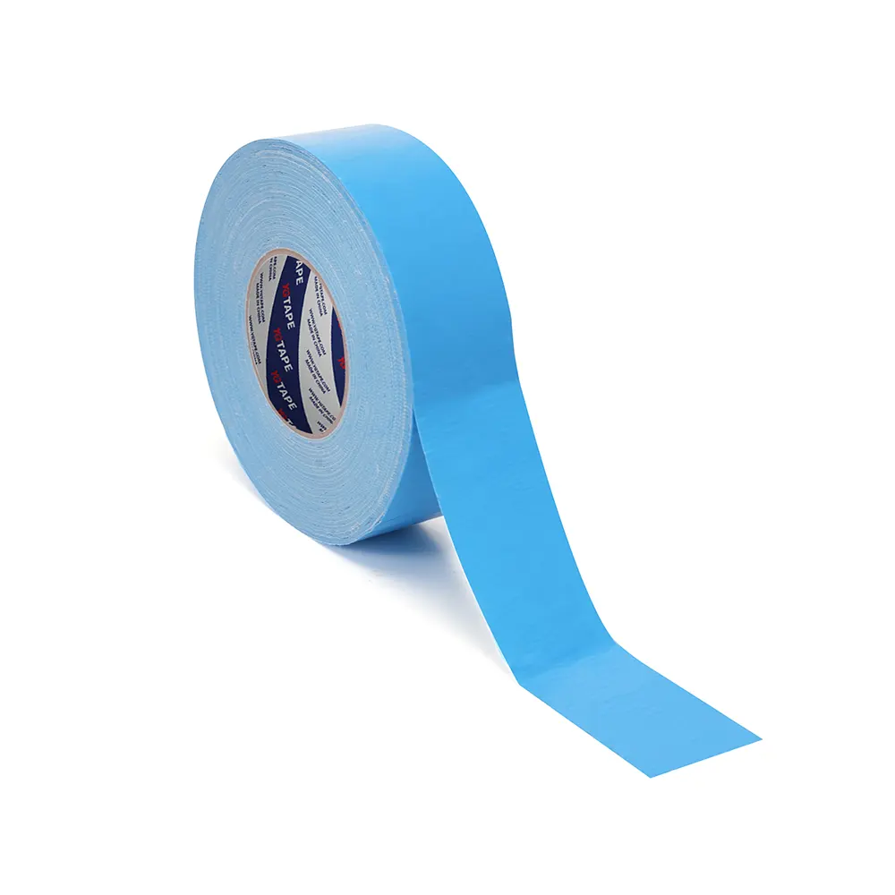 Double sided cloth carpet fixing tape with blue liner for fast floor installation.webp